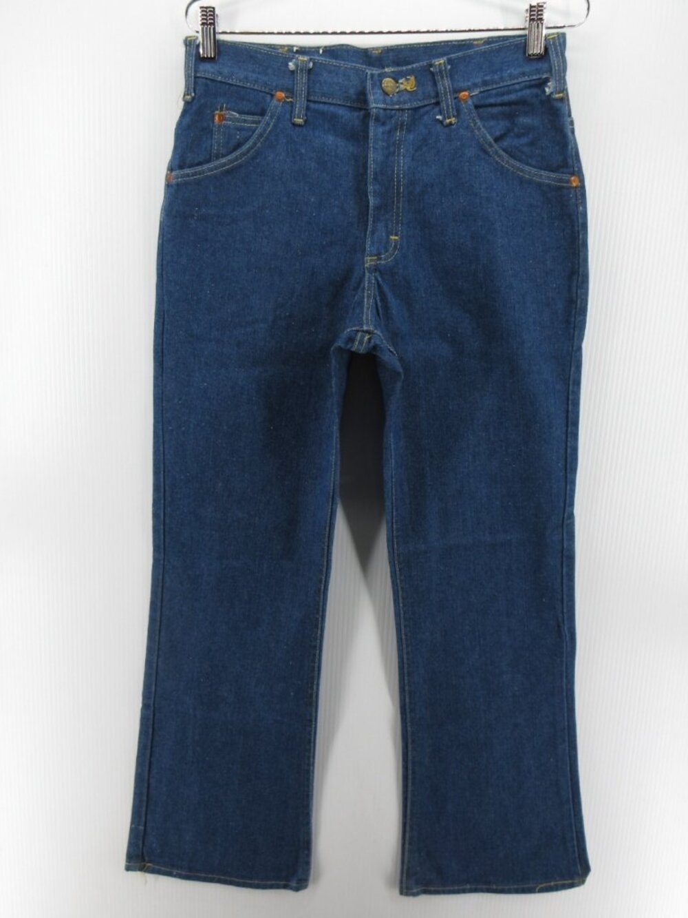 VINTAGE Lee Jeans 31X30 Bootcut Denim Pants Workwear 80s USA NWT *